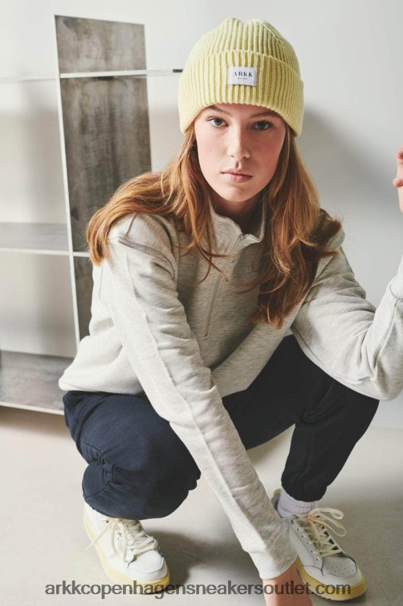 Z8HT4P246 ARKK Copenhagen κλασικό φασόλι γκρι μελανζέ