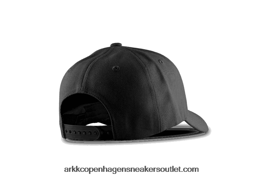 Z8HT4P267 ARKK Copenhagen κλασικό καπέλο του μπέιζμπολ μαύρος
