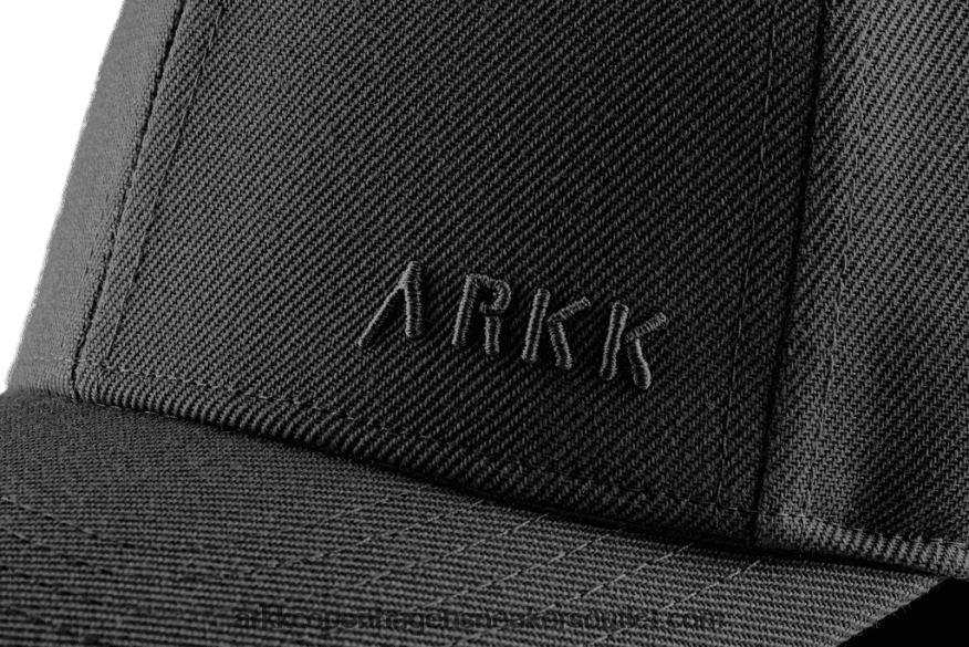 Z8HT4P267 ARKK Copenhagen κλασικό καπέλο του μπέιζμπολ μαύρος