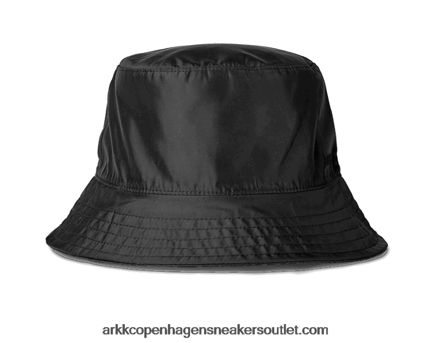 Z8HT4P276 ARKK Copenhagen νάιλον καπέλο κουβά μαύρος