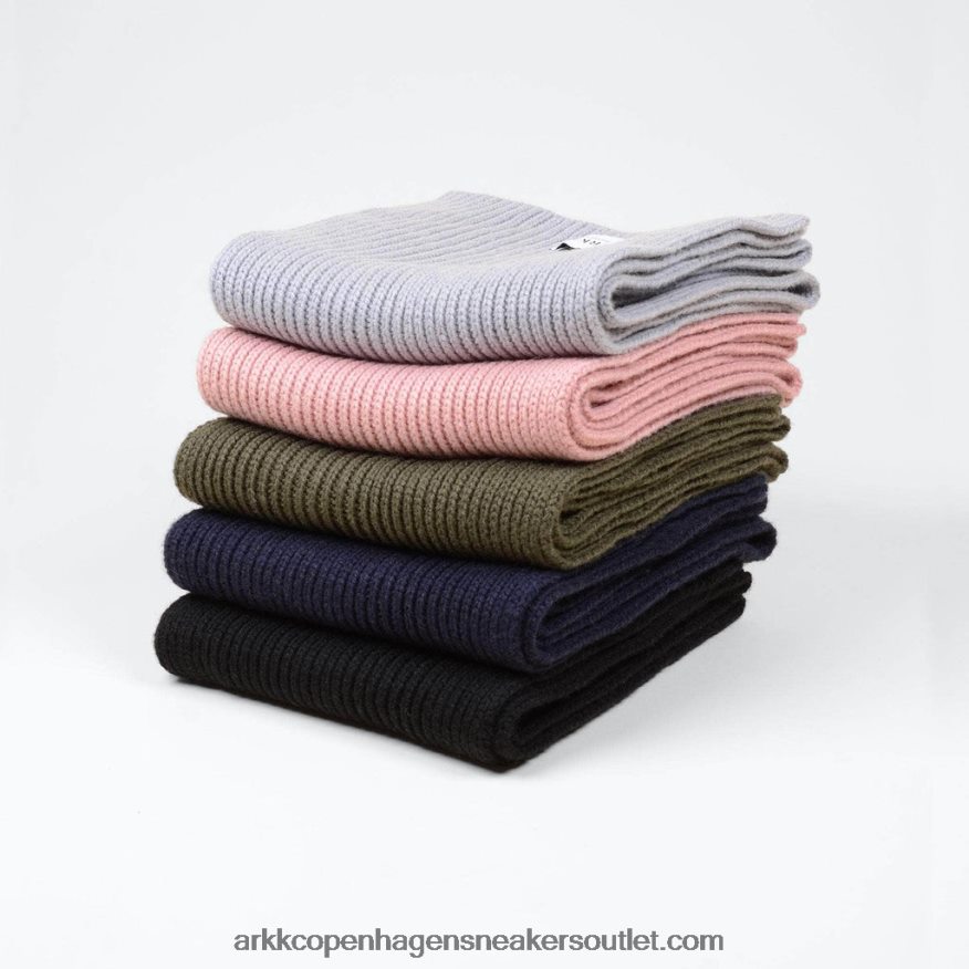 Z8HT4P242 ARKK Copenhagen κλασικό κασκόλ σκοτεινός στρατός