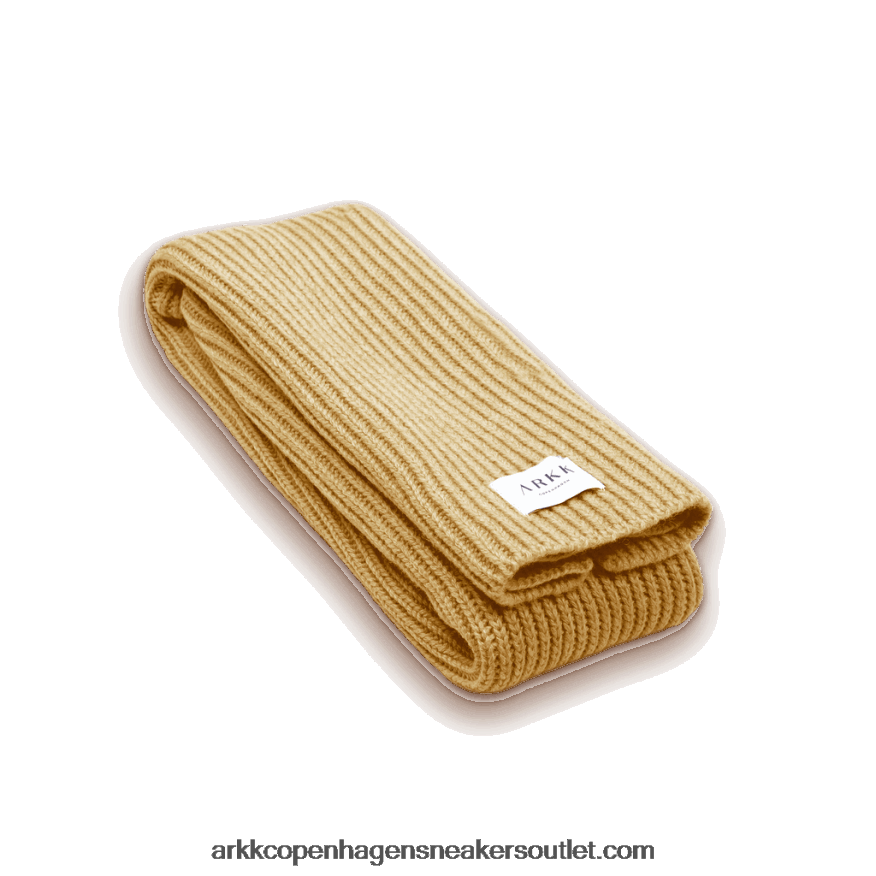 Z8HT4P262 ARKK Copenhagen κλασικό κασκόλ ελαφριά έρημος