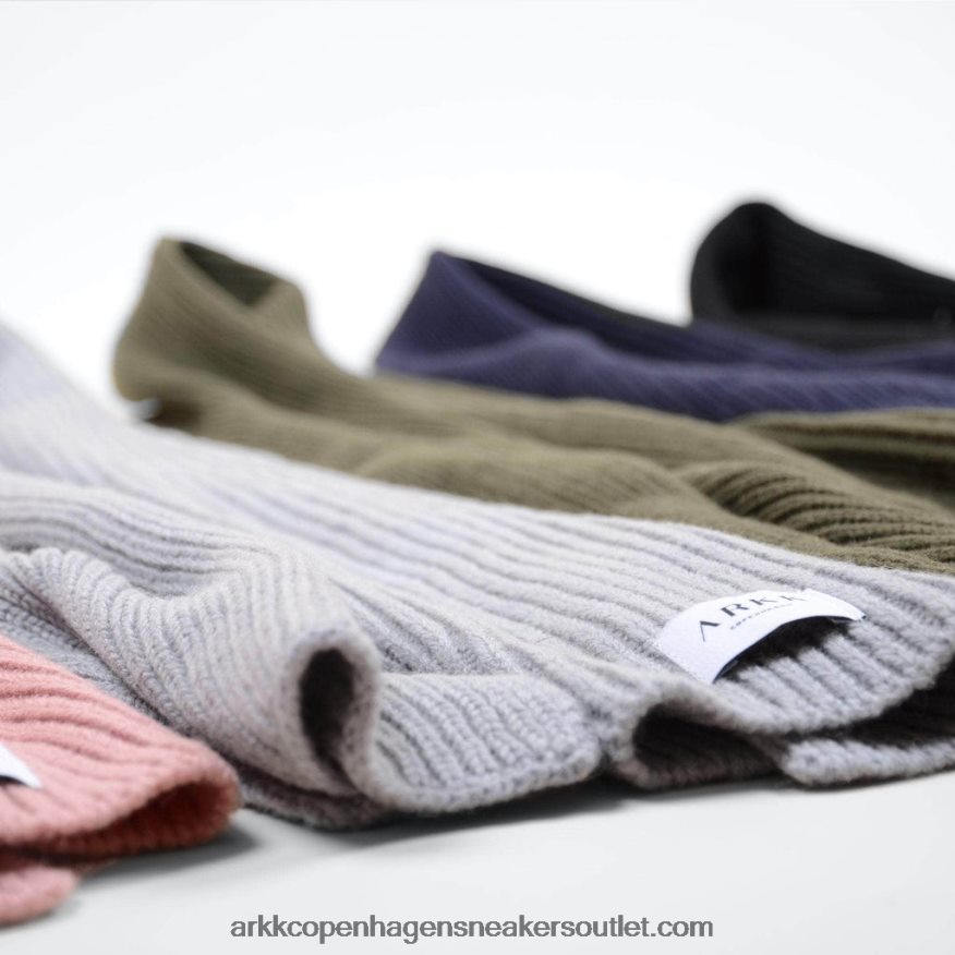 Z8HT4P264 ARKK Copenhagen κλασικό κασκόλ ροζ ρουζ