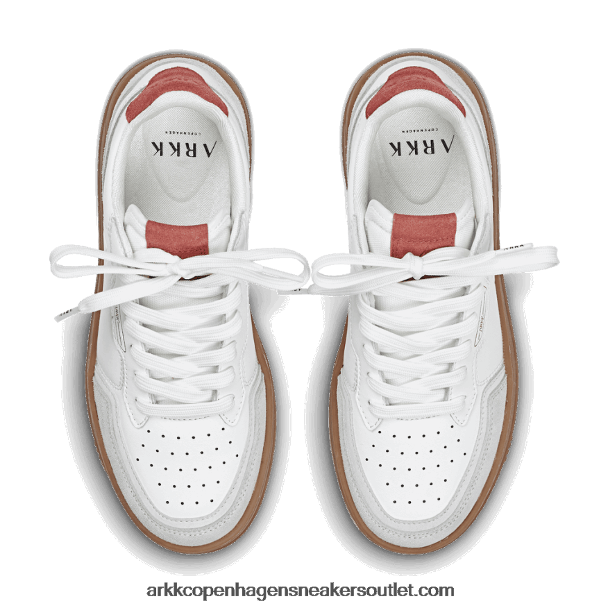 Z8HT4P112 ARKK Copenhagen novaklass leather stratr65 λευκή τσίχλα μπρουσκέτα γυναίκες