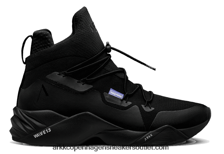 Z8HT4P170 ARKK Copenhagen chrontech mesh hl w13 τριπλό μαύρο γυναίκες