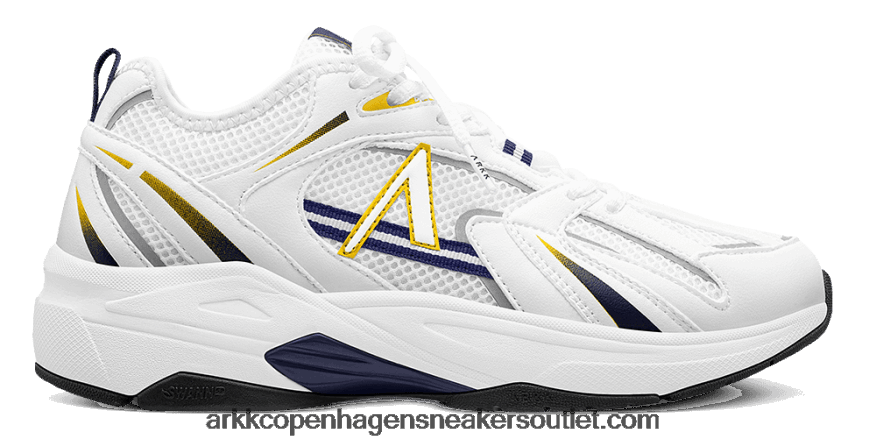 Z8HT4P172 ARKK Copenhagen oserra mesh s-sp λευκό κίτρινο γυναίκες