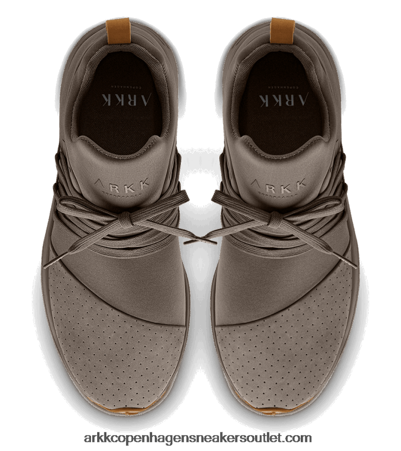 Z8HT4P175 ARKK Copenhagen κοράκι nubuck s-e15 vibram φλοιός πεύκου καφέ κόμμι γυναίκες