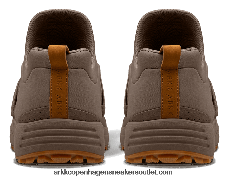 Z8HT4P175 ARKK Copenhagen κοράκι nubuck s-e15 vibram φλοιός πεύκου καφέ κόμμι γυναίκες