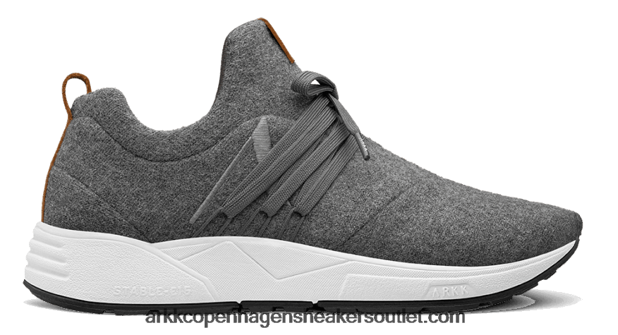 Z8HT4P203 ARKK Copenhagen μαλλί κοράκι s-e15 σκούρο γκρι καφέ γυναίκες