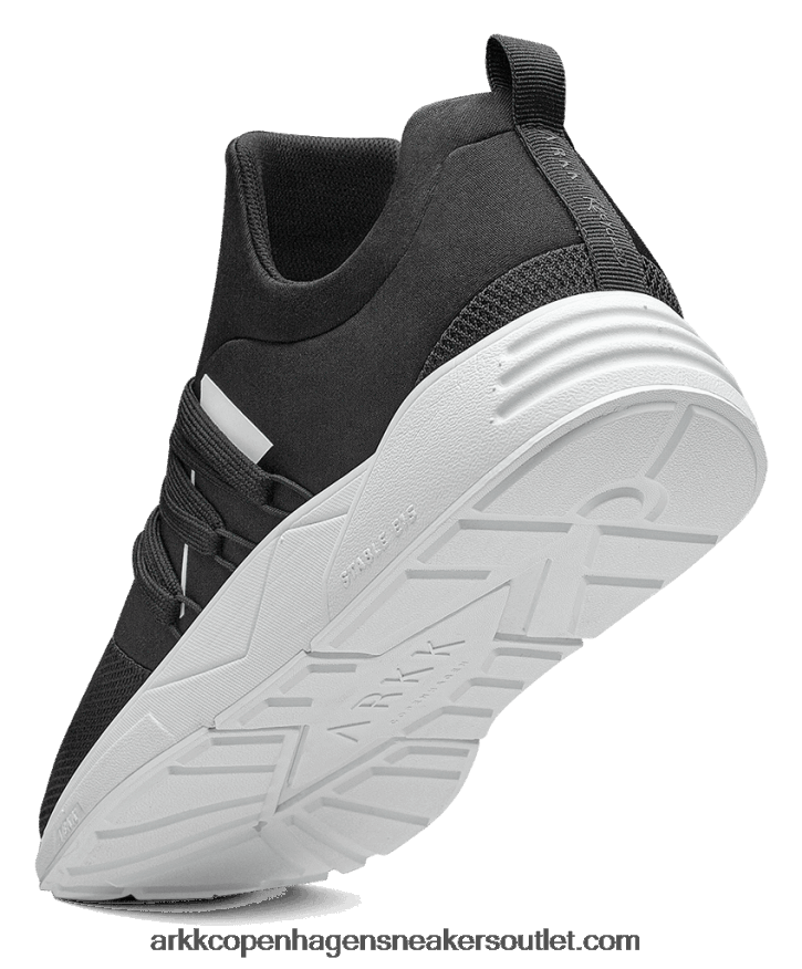 Z8HT4P215 ARKK Copenhagen raven mesh κατοικίδιο ζώο s-e15 τζετ μαύρο λευκό γυναίκες