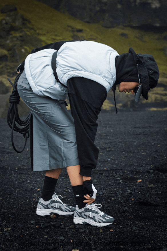 Z8HT4P227 ARKK Copenhagen oserra mesh s-sp τέφρα castlerock γυναίκες