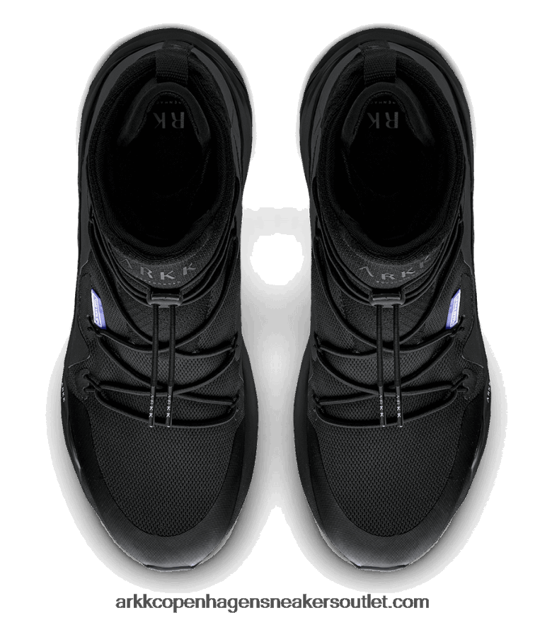 Z8HT4P44 ARKK Copenhagen chrontech mesh hl w13 τριπλό μαύρο άνδρες
