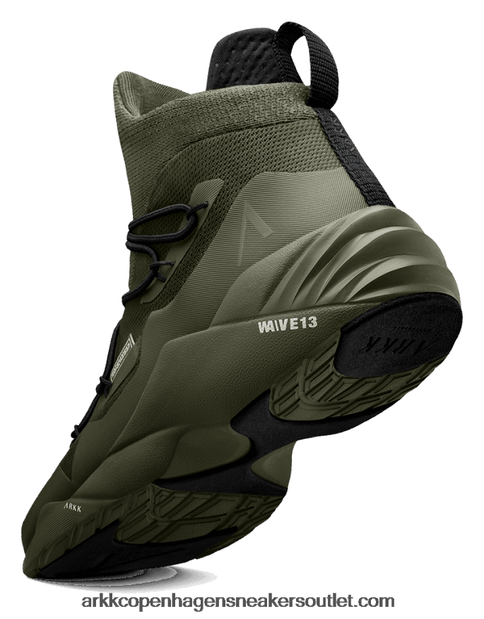 Z8HT4P45 ARKK Copenhagen chrontech mesh hl w13 σκούρο στρατό μαύρο άνδρες