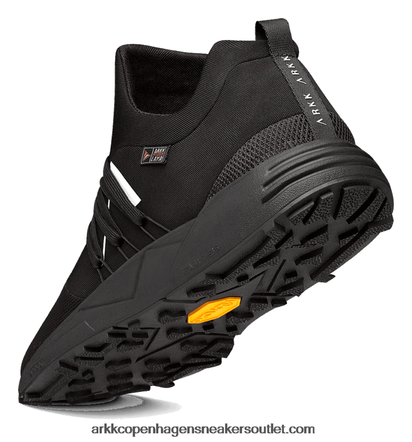 Z8HT4P49 ARKK Copenhagen raven mesh hl s-e15 vibram μαύρο άσπρο άνδρες