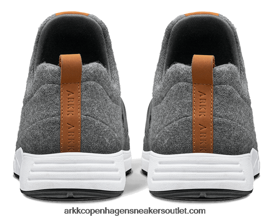 Z8HT4P52 ARKK Copenhagen μαλλί κοράκι s-e15 σκούρο γκρι καφέ άνδρες