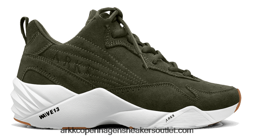 Z8HT4P56 ARKK Copenhagen σουέντ tencraft w13 σκούρα τσίχλα στρατού άνδρες