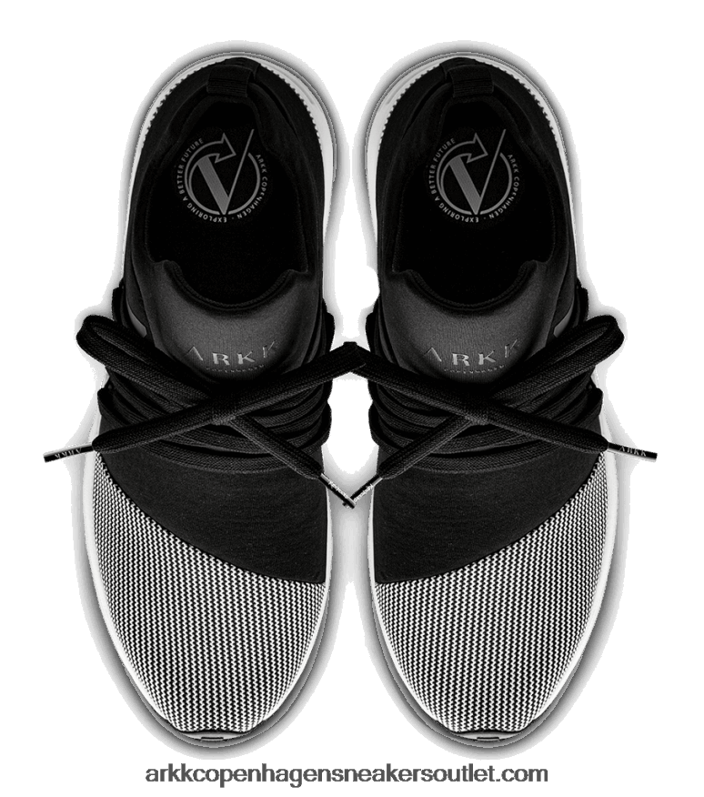 Z8HT4P62 ARKK Copenhagen raven mesh κατοικίδιο ζώο s-e15 μαύρο άσπρο άνδρες