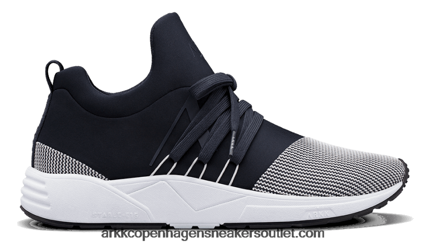 Z8HT4P83 ARKK Copenhagen raven mesh κατοικίδιο ζώο s-e15 μεσάνυχτα λευκά άνδρες