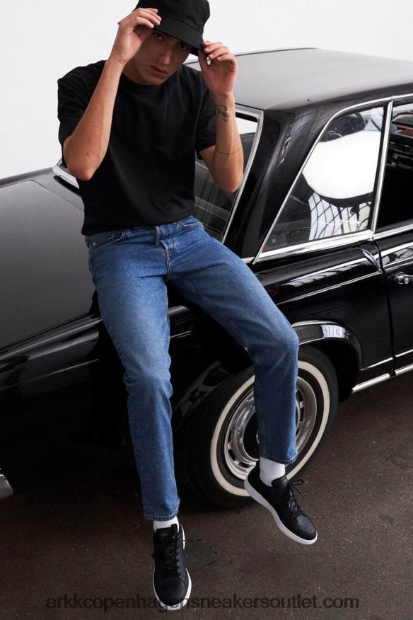 Z8HT4P87 ARKK Copenhagen visuklass δέρμα s-c18 μαύρος άνδρες