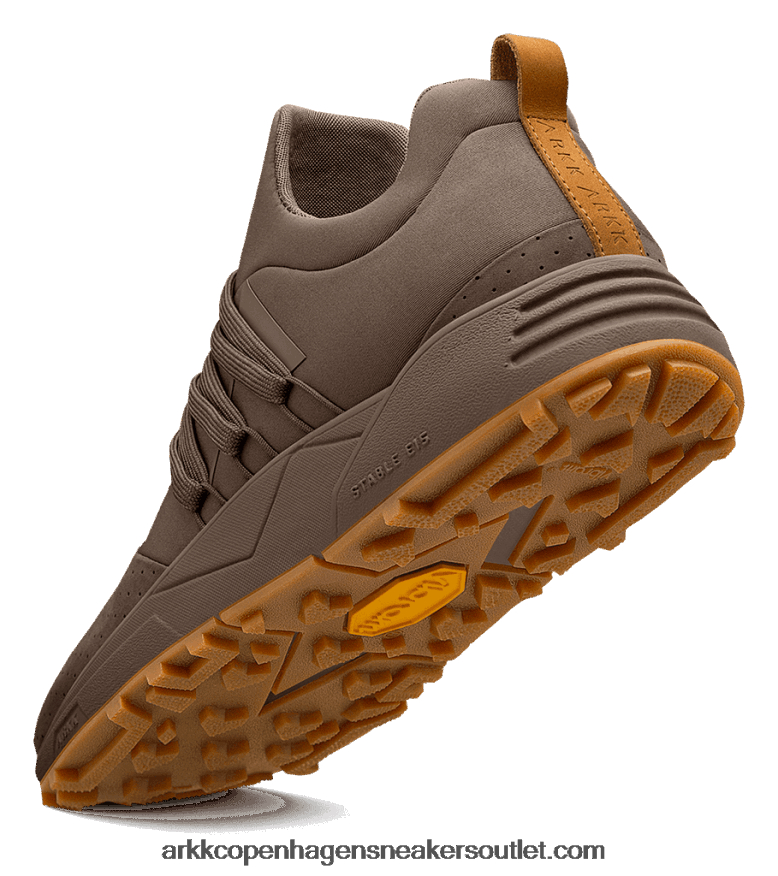 Z8HT4P91 ARKK Copenhagen κοράκι nubuck s-e15 vibram φλοιός πεύκου καφέ κόμμι άνδρες